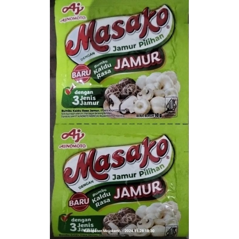 

Masako Kaldu Jamur 10gr