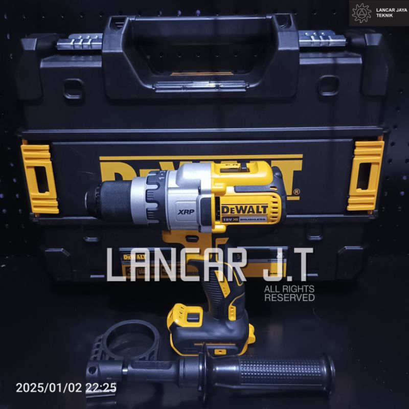 DEWALT DCD991NT-XJ IMPACT HAMMER DRILL CORDLESS BRUSHLESS 18/20V BOR BETON DEWALT BATERAI
