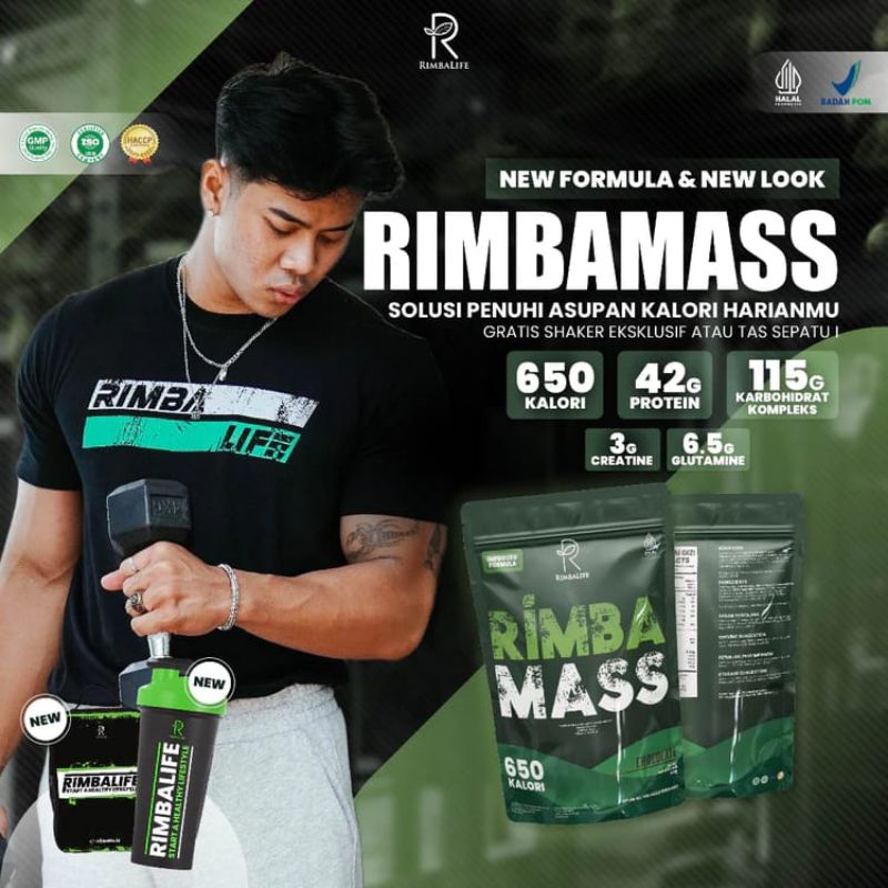 [ CASH BACK ] Rimba Mas - Protein Terlaris Massa Otot
