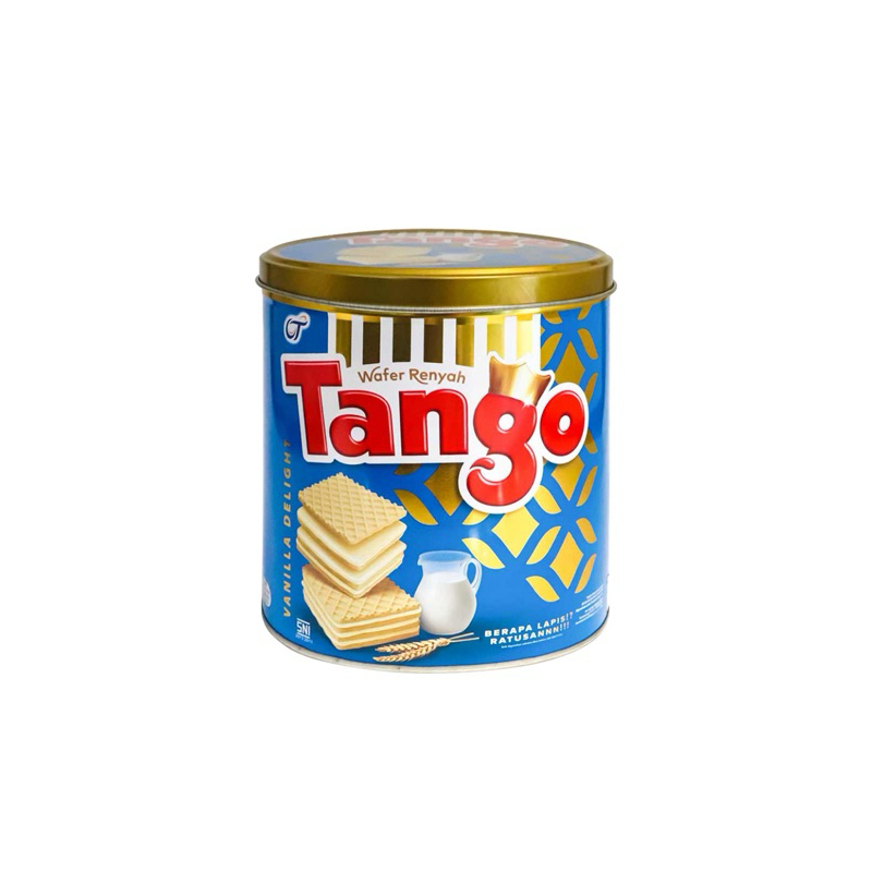 

Tango Wafer Vanilla Milk kaleng 270g