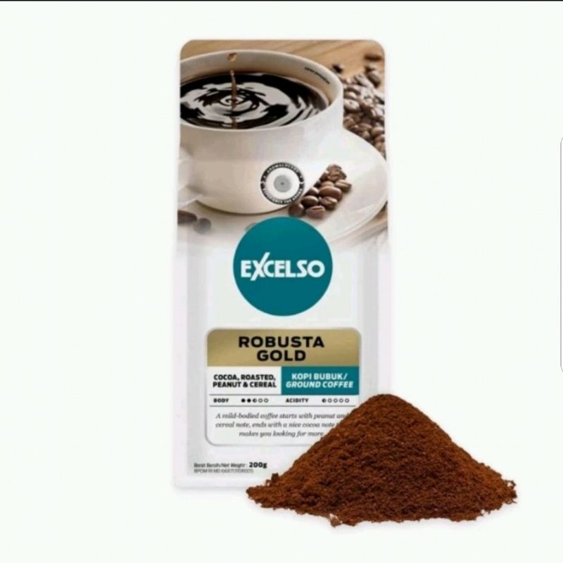 

Kopi Excelso Robusta Gold 200gr