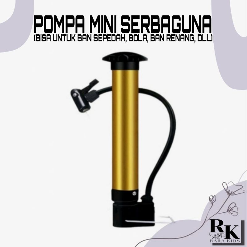 Pompa Mini Portabel / Pompa Bola / Pompa Ban Sepedah / Pompa Balon