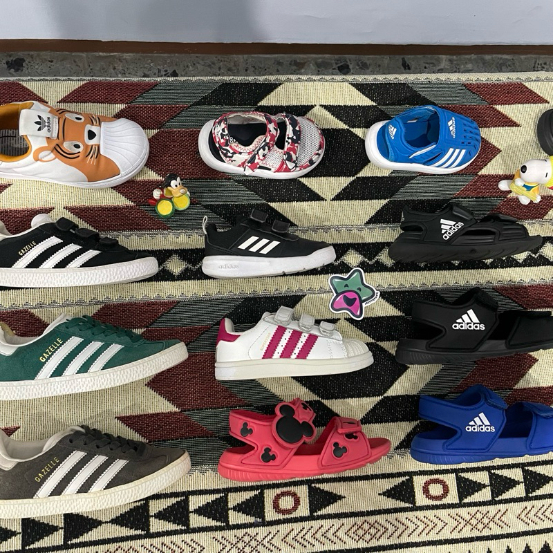 Sepatu Sandal Preloved Adinda Lego Superstar Gazelle Samba Campus Kids/Toddler/Anak Baby Original