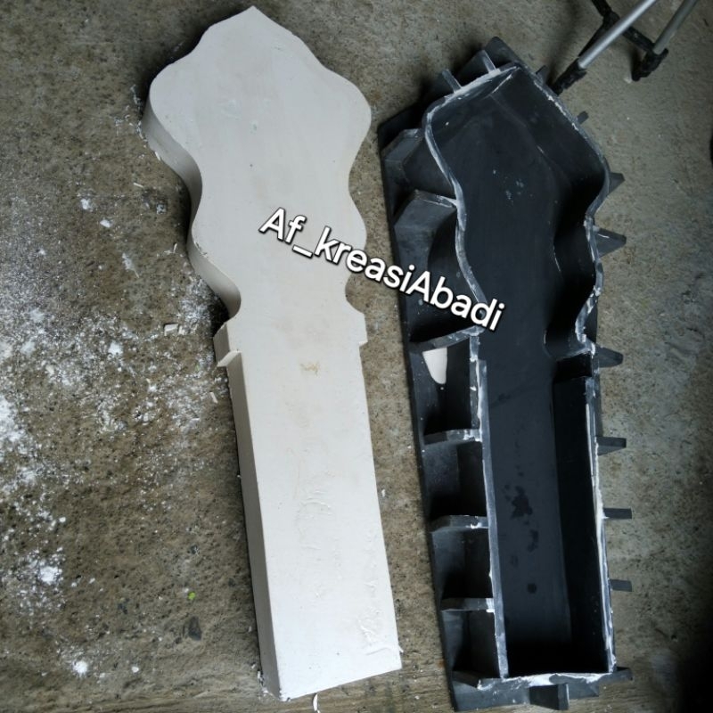 Cetakan Batu nisan 25x70cm tebal 6cm