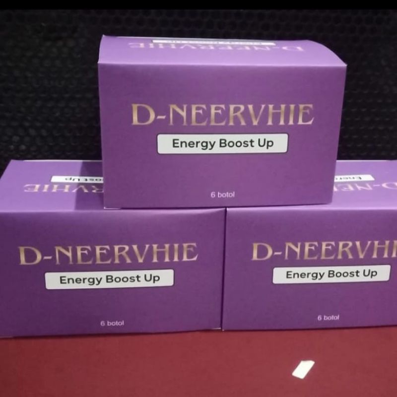 6 BOTOL D NEERVHIE BPOM Indonesia 100% Original Obat Herbal Alami Asam Urat Darah Tinggi Diabetes Se