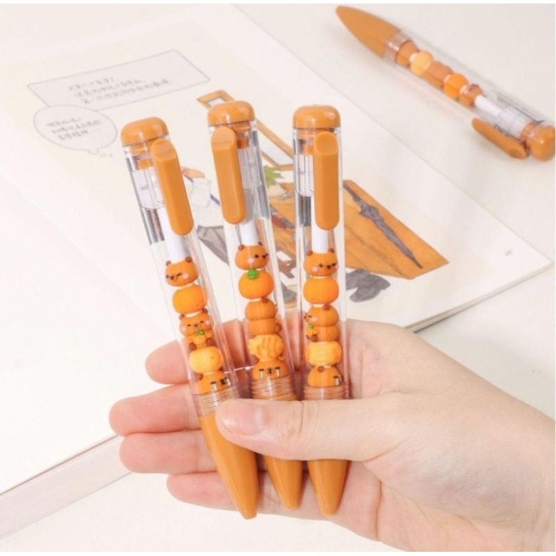 

[COD] 1 pcs pen Cetek Kuki Motif Capybara