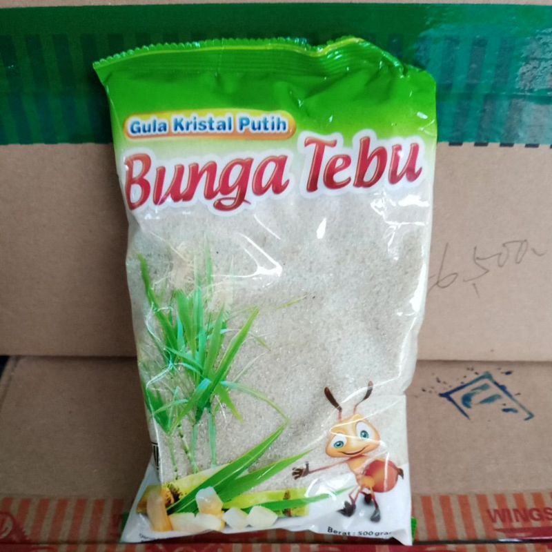 

Gula pasir gula kemasan 500gr & 1000gr Bunga tebu.