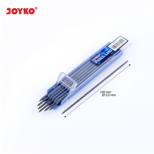 

(1TUBE ISI 12PCS)JOYKO ISI PENCIL MECHANIC 2MM PL11