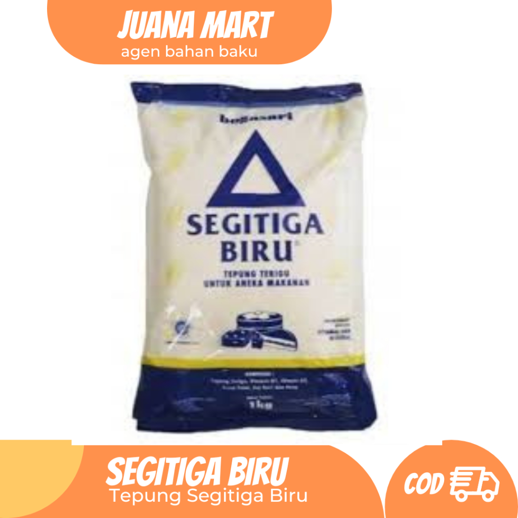 

Tepung Terigu Segitiga Biru 1 kg