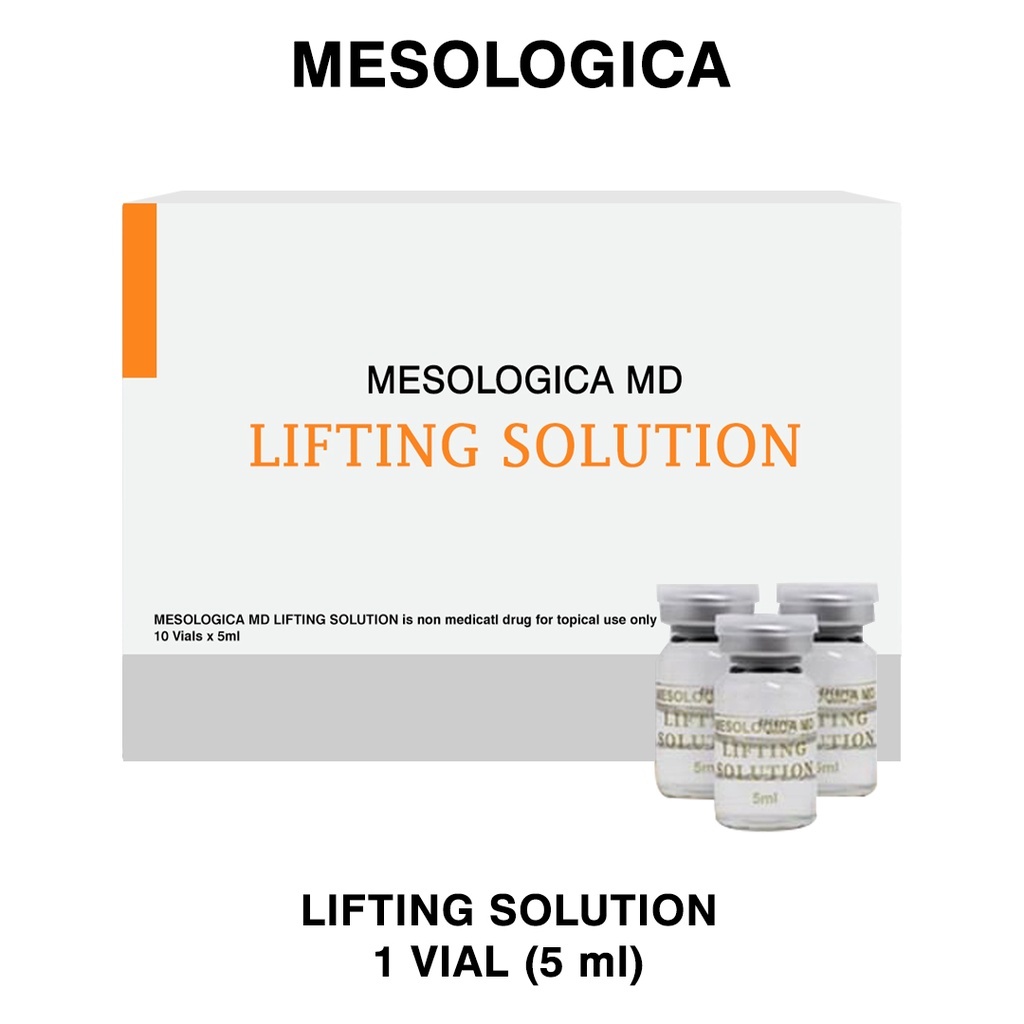 Mesologica MD Lifting Solution | Perawatan Wajah Serum Anti Aging 1 Vials