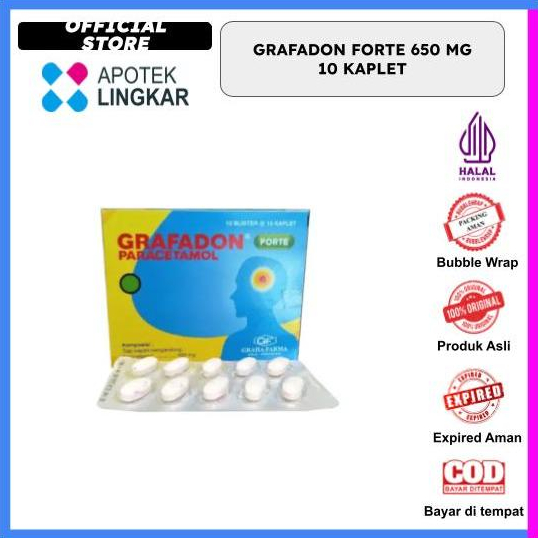 Grafadon Forte 650 mg 10 Kaplet