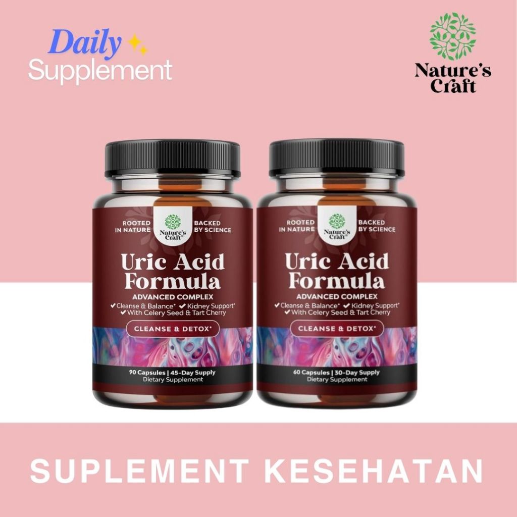 Natures Nature's Craft Uric Acid Formula Cleanse and Detox  - 60 Caps