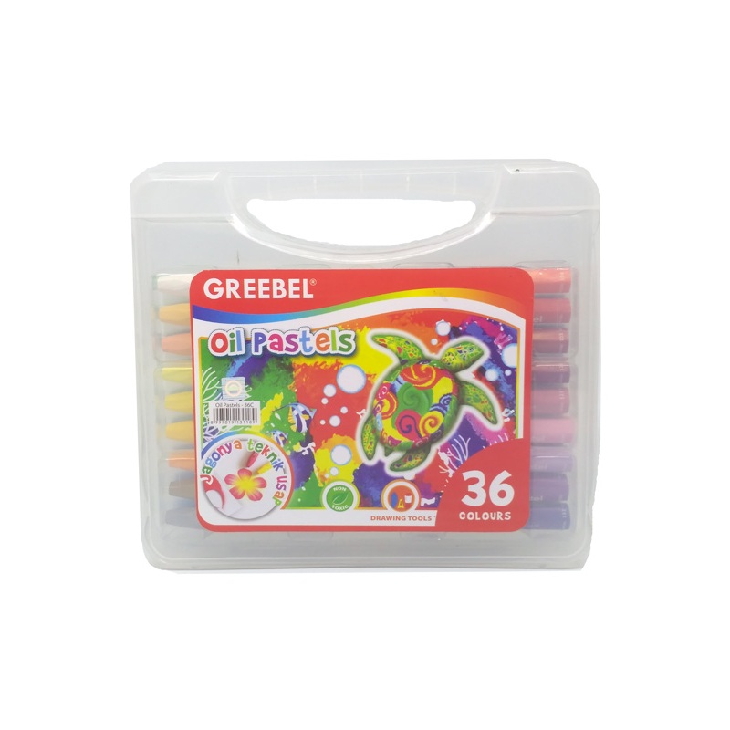 

GREEBEL Crayon 36 warna / Oil Pastel Greebel 36 Warna