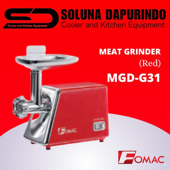 FOMAC Meat Grinder (Red) MGD-G31 / MGDG31 / MGD G31