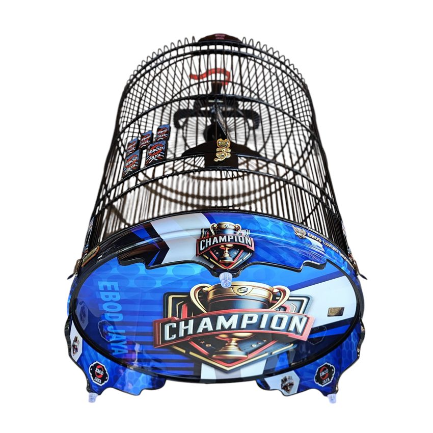 EBOD CHAMPION WHITE BLUE TERLARIS  Sangkar murai ebod jaya indonesia / ebod jaya luxury / ebod premi