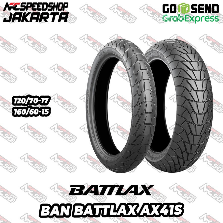 Ban BATTLAX AX41S 120 70 R17 120/70-17 160 60 R15 160/60-15 F/R
