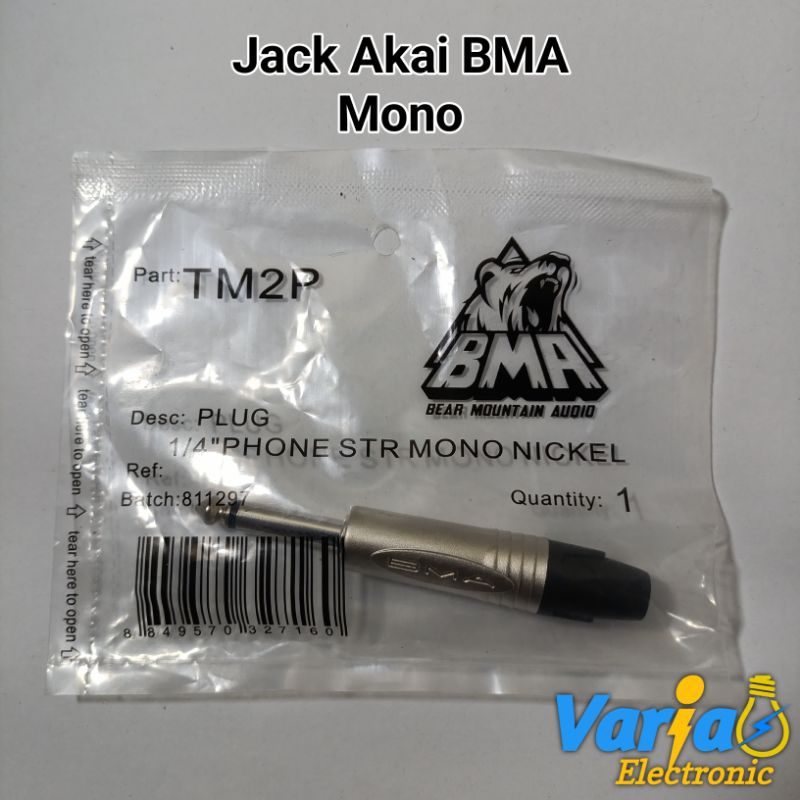 JEK AKAI JEK MIC MONO BMA JACK AKAI MONO BMA ORIGINAL