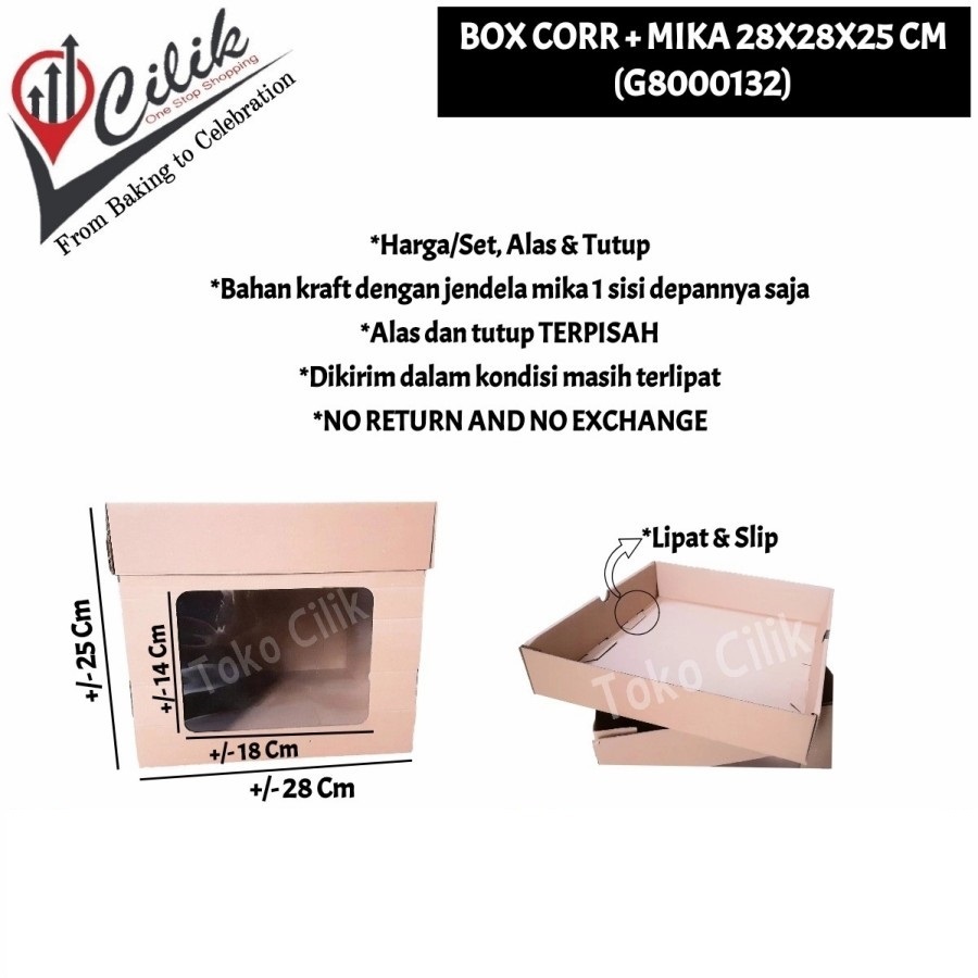 dus+box+corrugated+kemasan+28x28x25cm+kue+cake+makanan+hamper