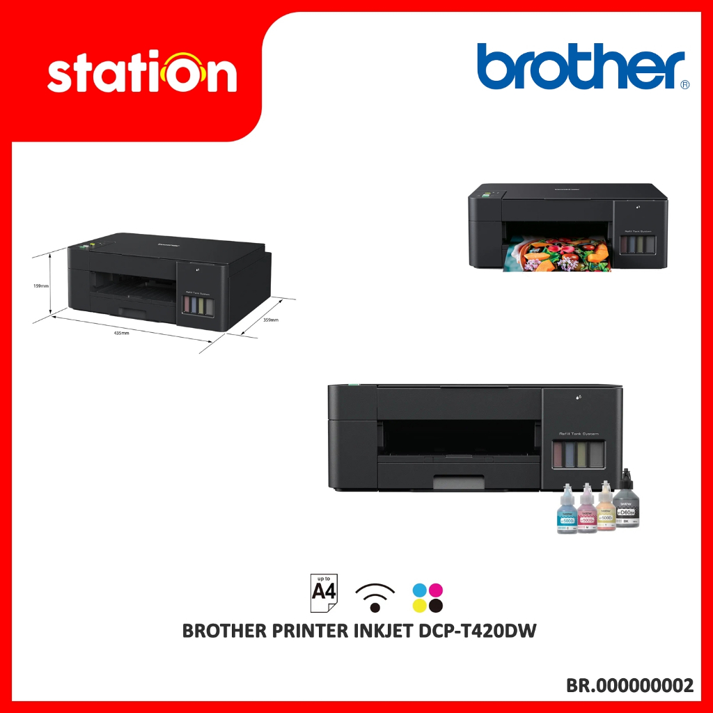 BROTHER PRINTER INKJET DCP-T420DW / DCP-T720DW