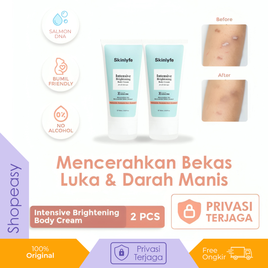 Skinlyfe Bundling 2 Pcs Penghilang Bekas Luka Salep Penghilang Bekas Luka Di Wajah