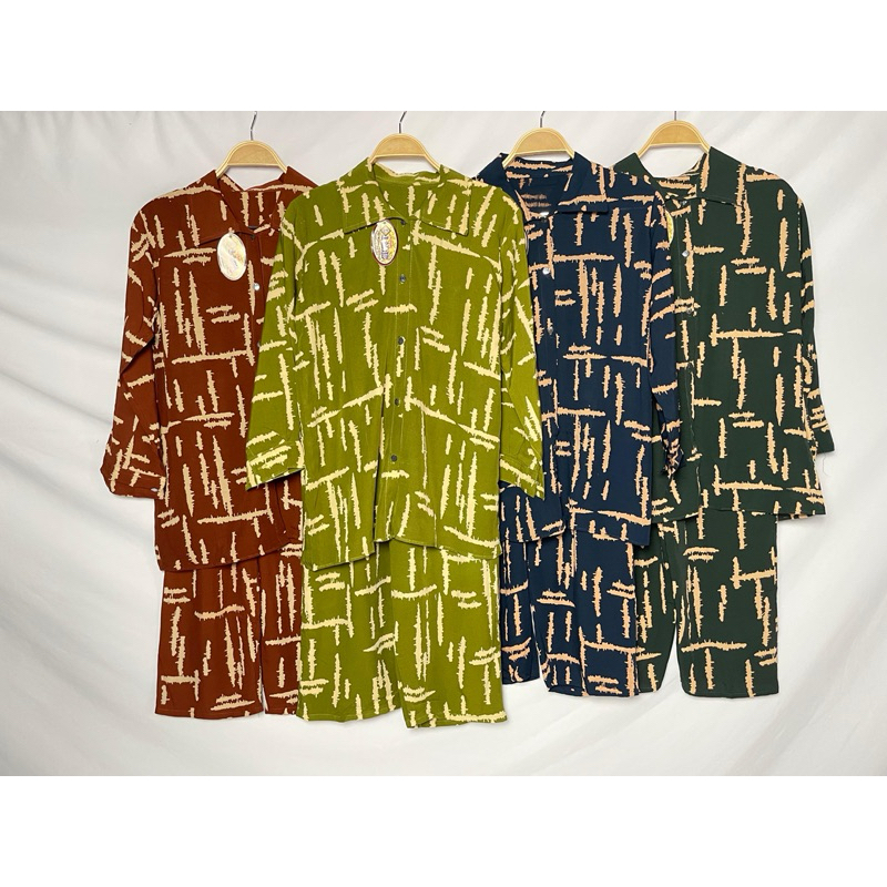 SETELAN BATIK PEKALONGAN LARIS / SETELAN TIDUR WANITA