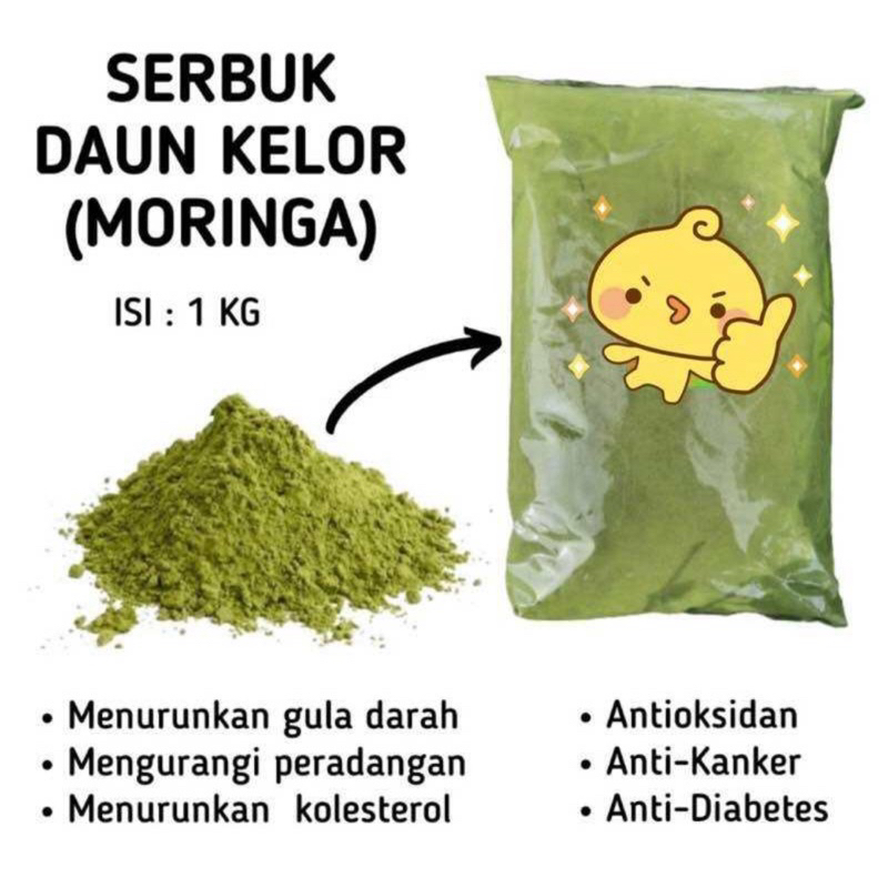 

Serbuk Daun Kelor (Moringa) Isi: 1 KG