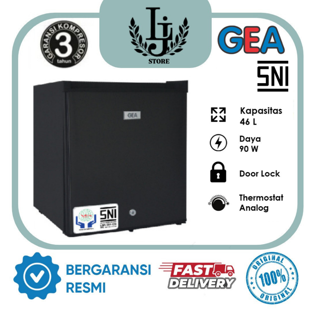 Kulkas GEA Portable GMB50 Kulkas Portabel GEA 46 Liter