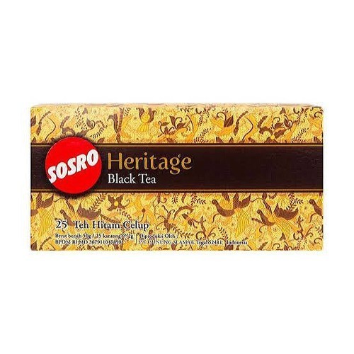 

teh celup sosro heritage black hitam