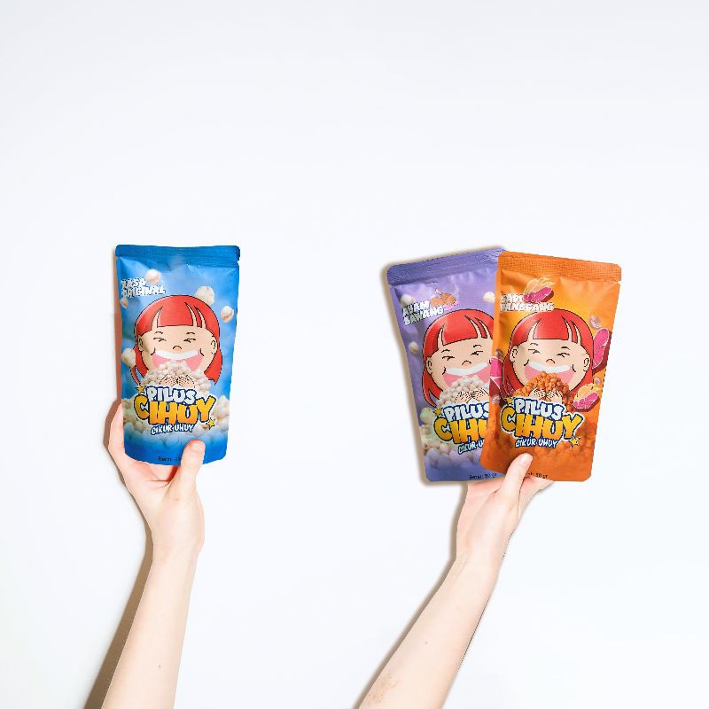 

makanan ringan snack cekelin pilus cihuy