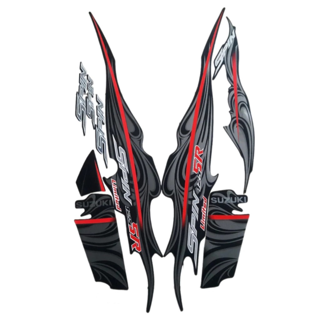 STIKER STRIPING STANDART SUZUKI SPIN SR 2008 SE | STIKER BODY SUZUKI SPIN SR 2008 | TERMURAH