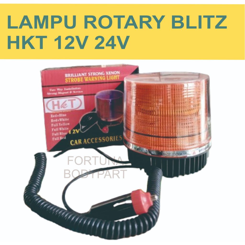 LAMPU ROTARY BLITZ HKT 12V 24V