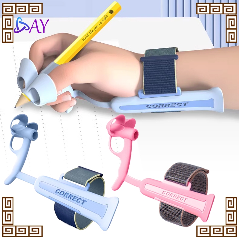

Pegangan Pensil Korektif Pencil Holder Soft Silicone Writing Posture Pencil Grasp Alat Tulis Anak
