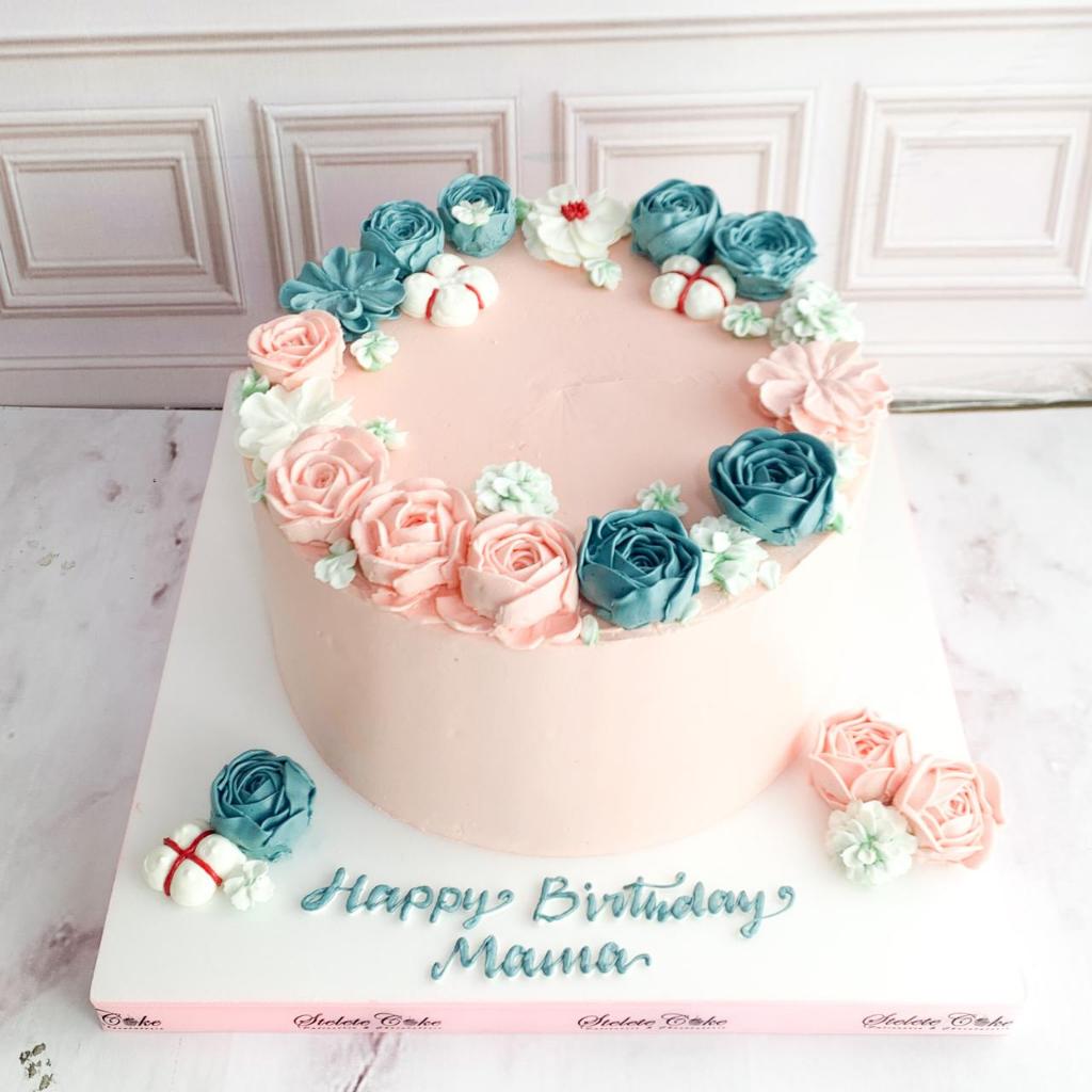 

Kue Ulang Tahun/Birthday cake/Kue Ultah tema Flower/Kue Bunga/Kue Birthday jakarta/flower