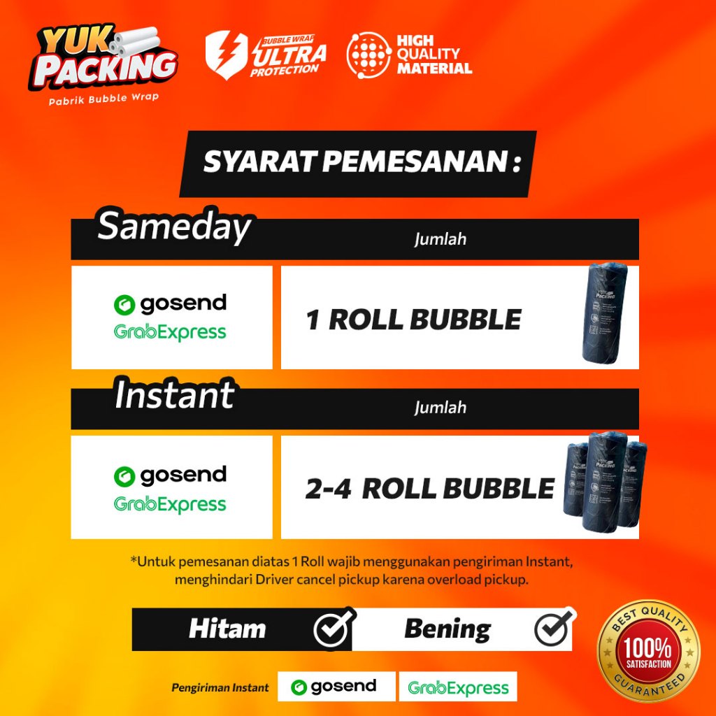 

tAe Bubble Wrap 3 kg Murah Berkualitas Bagus - Graha PlasindoPerkasa