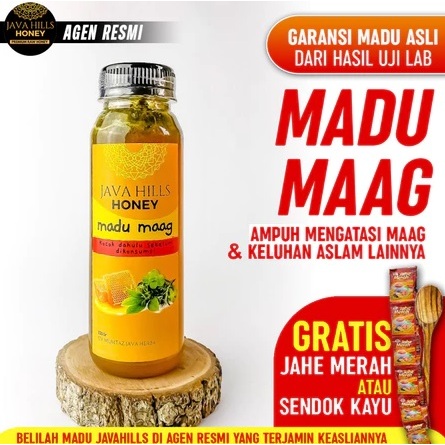 

Madu Maag 320gr Java Hills Premium Raw Honey