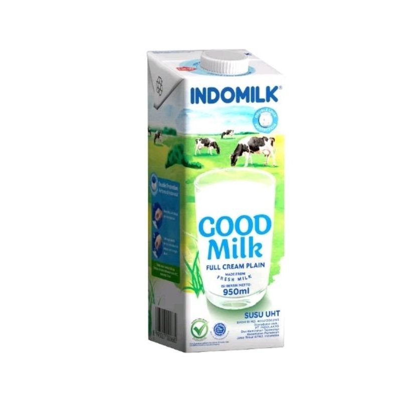 

Indomilk Good Milk Full Cream Plain 950ml