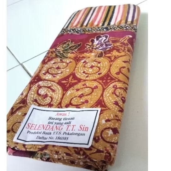 Selendang Panjang Cap TT Sin Selendang Batik Pekalongan Original- Penjung - Gendongan Bayi Panjang S