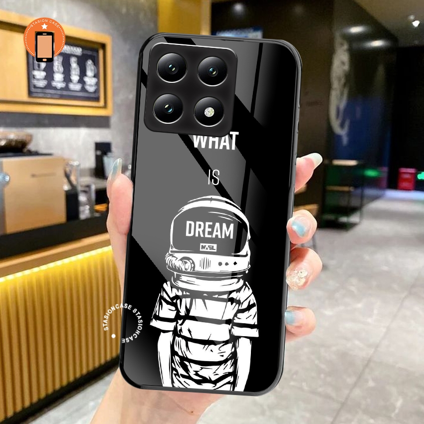 STC_Softcase Glass XIAOMI REDMI 14T Terbaru Casing hp redmi xiomi pelindung belakang kesing handphon