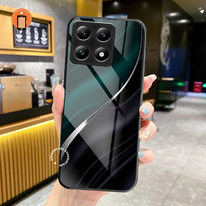 STC_Softcase Glass Xiaomi Redmi 14T Terbaru Casing hp redmi xiomi pelindung belakang kesing handphon