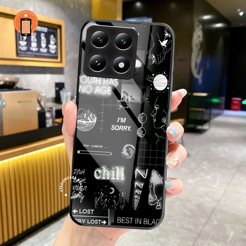 STC_Softcase glass Xiaomi Redmi 14T Terbaru Casing hp redmi xiomi pelindung belakang kesing handphon