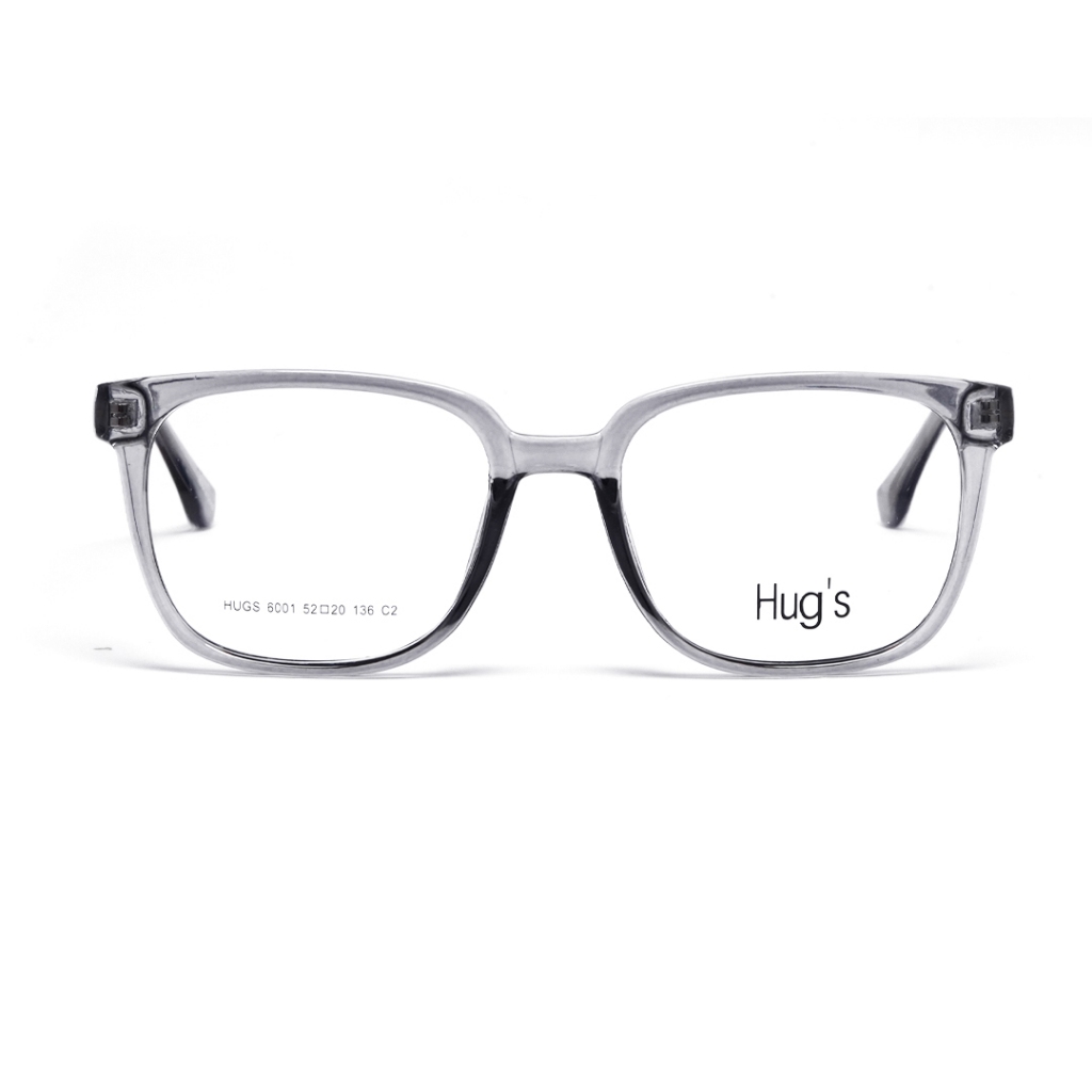 Optik Tunggal Frame kacamata HUG'S ; 6001 ; C2 (GREY) - 52