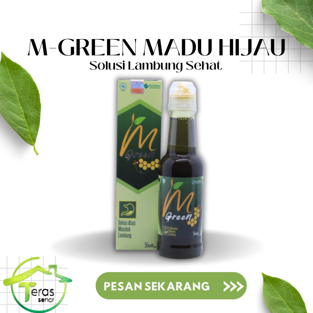 

MADU HIJAU HERBAL M GREEN ASAM LAMBUNG KANKER KOLESTEROL GERD ALAMI