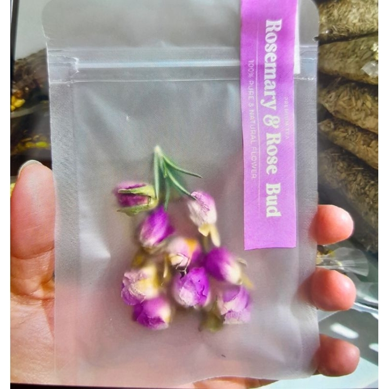 

Teh Bunga Rose &Rosemary Kemasan 10gram