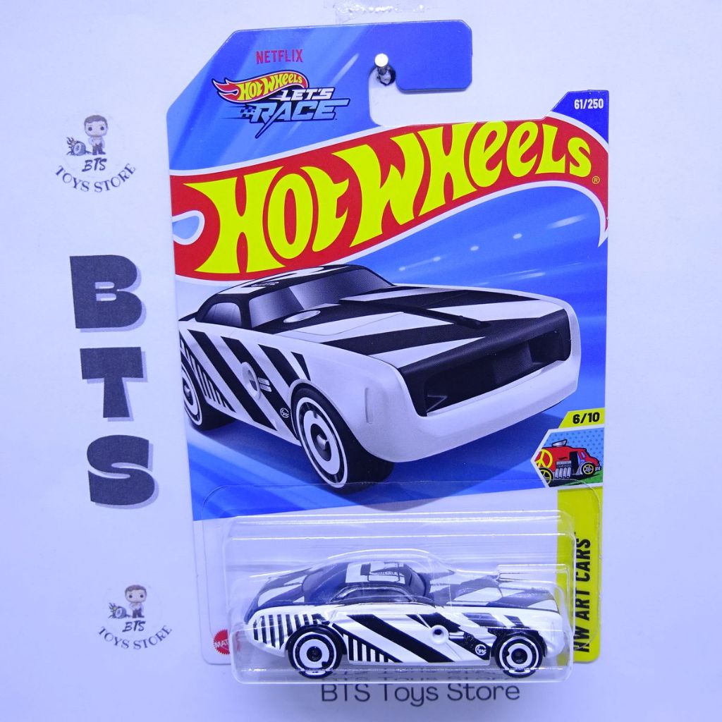 Hot Wheels Hi Roller II Putih - Mobil Balap
