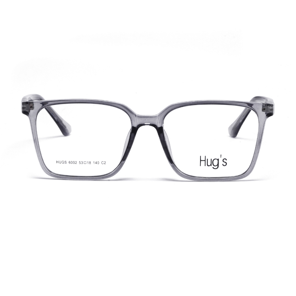 Optik Tunggal Frame kacamata HUG'S ; 6002 ; C2 (GREY) - 53