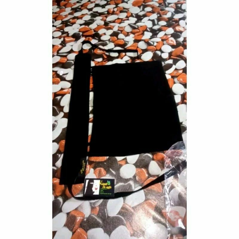Niqab bandana mini panjang -+25cm tali kecil