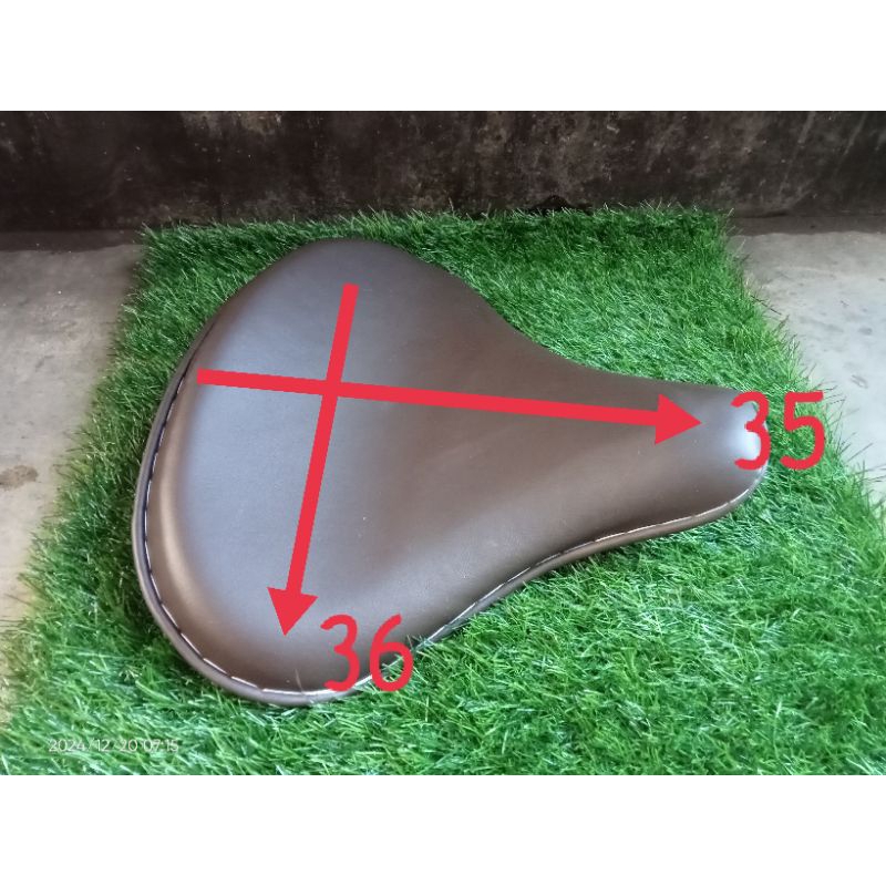 Jok motor custoum, Jok singgel seat, jok w175, Jok royal enfild, Jok bsa, Jok motor klasik, Jok chop