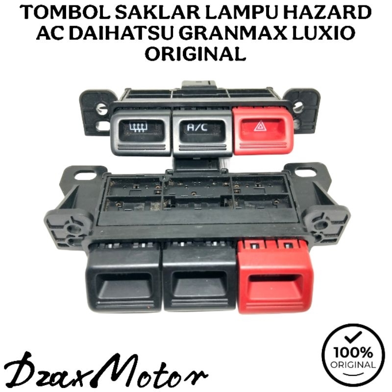 TOMBOL SAKLAR LAMPU HAZARD AC DAIHATSU GRANDMAX ORIGINAL