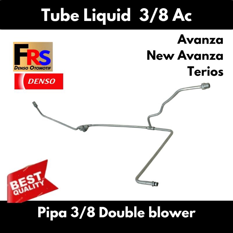 Pipa 3/8 Ac Avanza Rush Xenia Velos double blower Tube Liquid 38 AC Xenia Terios New Avanza