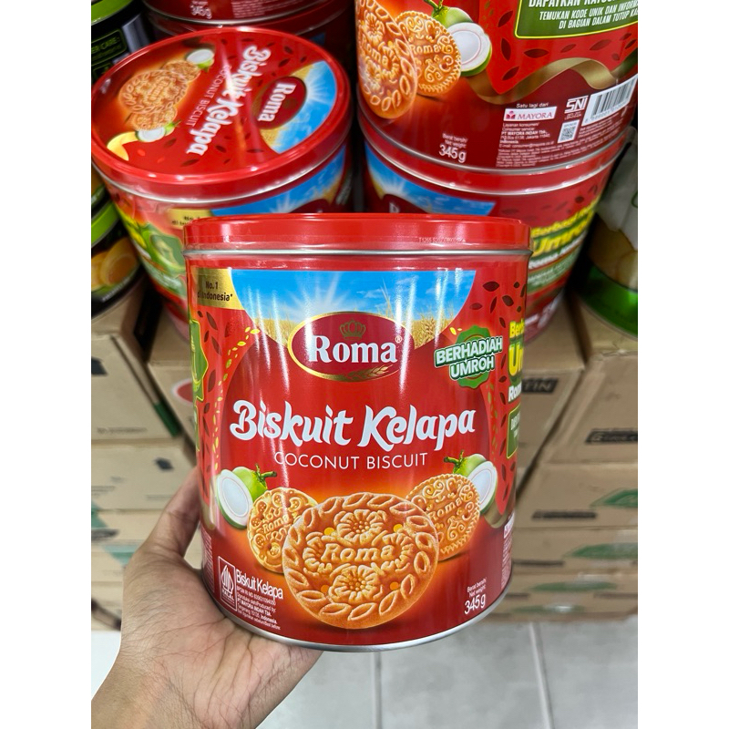 

Roma biscuit kelapa kaleng 345gr